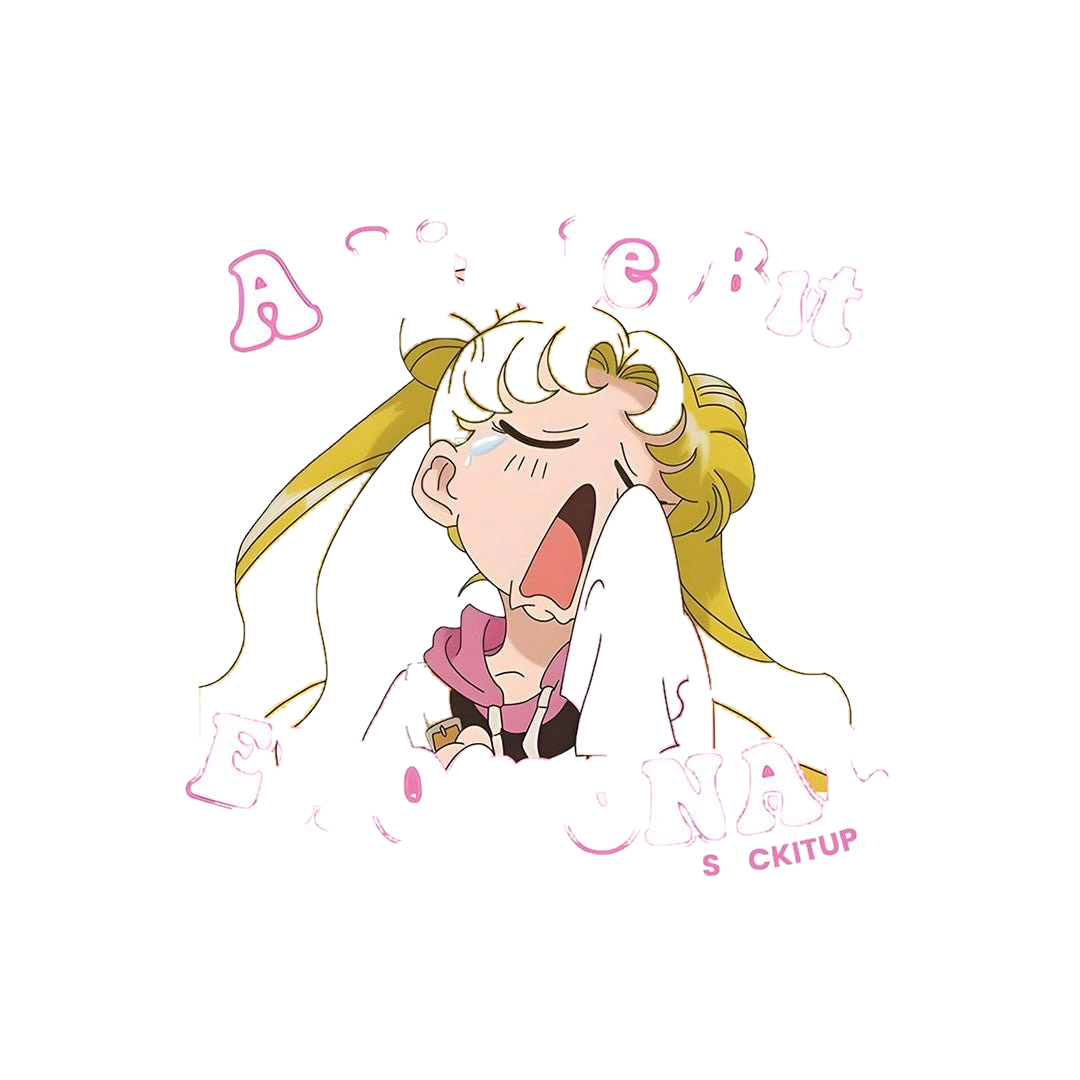 A LITTLE BIT EMOTIONAL Sticker